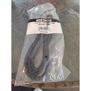 1 Eastman Universal Dishwasher Power Plug Kit Power Cord 5' 4" New 69011HD